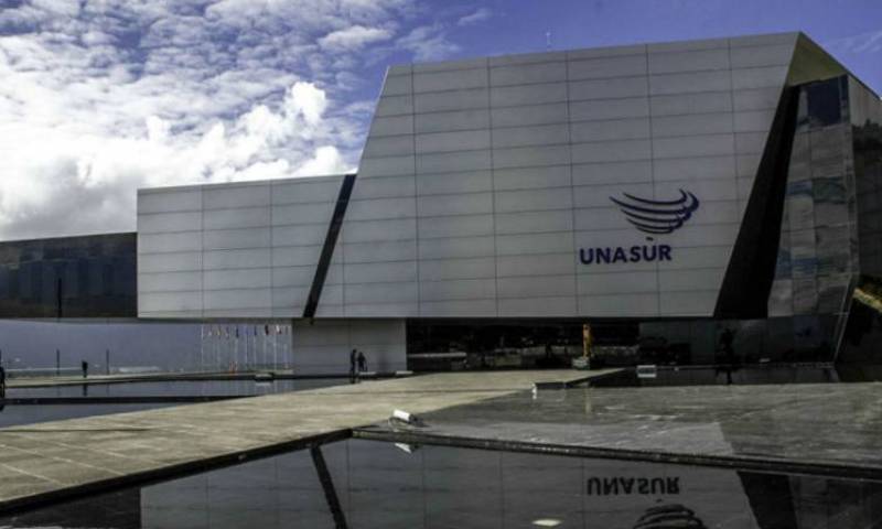 La sede de Unasur en la Mitad del Mundo, en Quito. Foto: El Universo