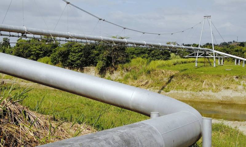Oleoductos suspenden bombeo de crudo por avance de erosión del río Coca / Foto: cortesía Petroecuador