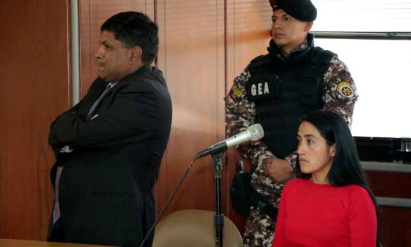 PROCESADOS. Raúl Chicaiza y Diana Falcón, implicados en el secuestro de Fernando Balda, en Colombia. Foto: La Hora