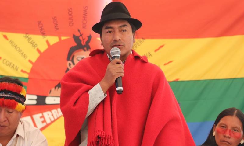 El movimiento indígena anunció su postura tras un consejo ampliado / Foto: cortesía Conaie