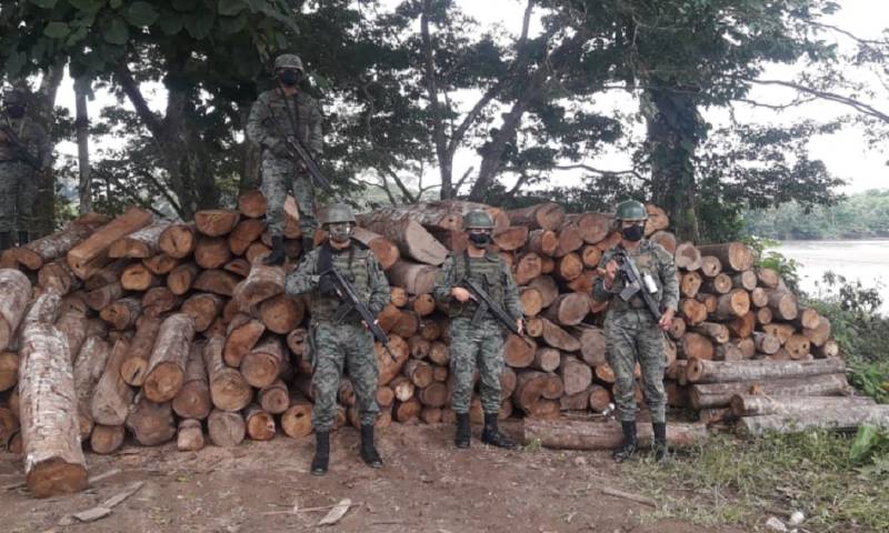 Cortesía Fuerzas Armadas del Ecuador