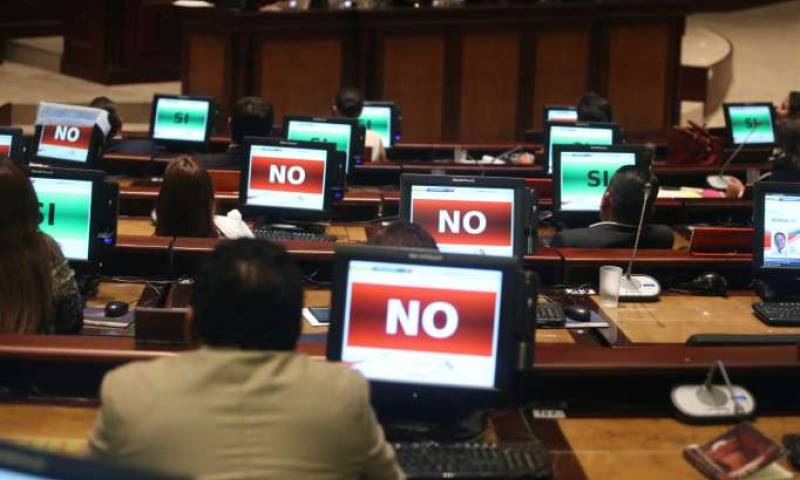 El Pleno aprobó votar el cuerpo legal en seis bloques, separando los temas complejos. (Foto: La Hora)
