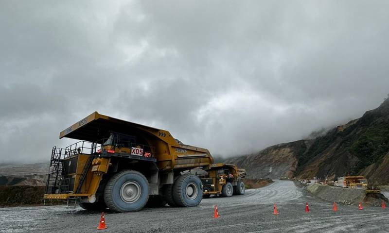 La empresa descarta que haya peligro de que las relaveras puedan provocar una tragedia ambiental / Foto: cortesía