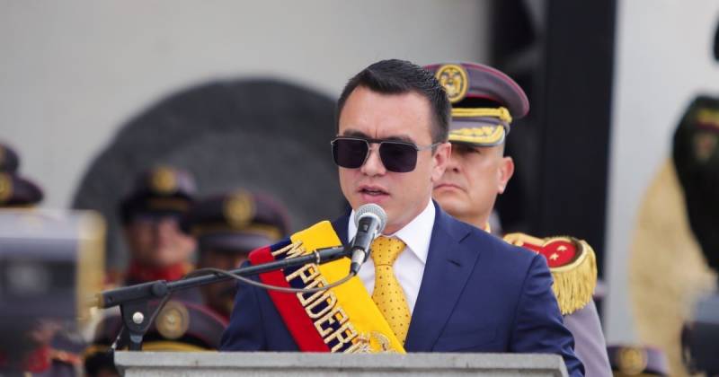 Daniel Noboa cuenta con un 47,5 % de imagen positiva / Foto: cortesía Presidencia