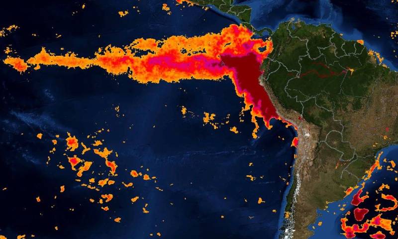 Este fenómeno climático podría desarrollarse en Ecuador a partir del segundo semestre de 2023/ Foto: cortesía Patricio Valderrama