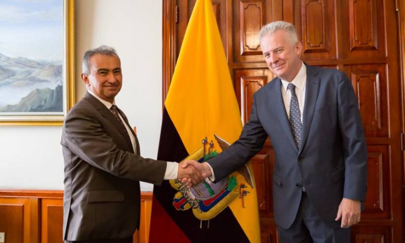 Ecuador y Australia apuestan por impulsar las relaciones bilaterales - Foto cortesía Cancillería 