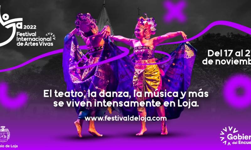 El Festival Internacional de Artes Vivas de Loja (Fiavl) tendrá lugar del 17 al 27 de noviembre / Foto: cortesía Fiavl