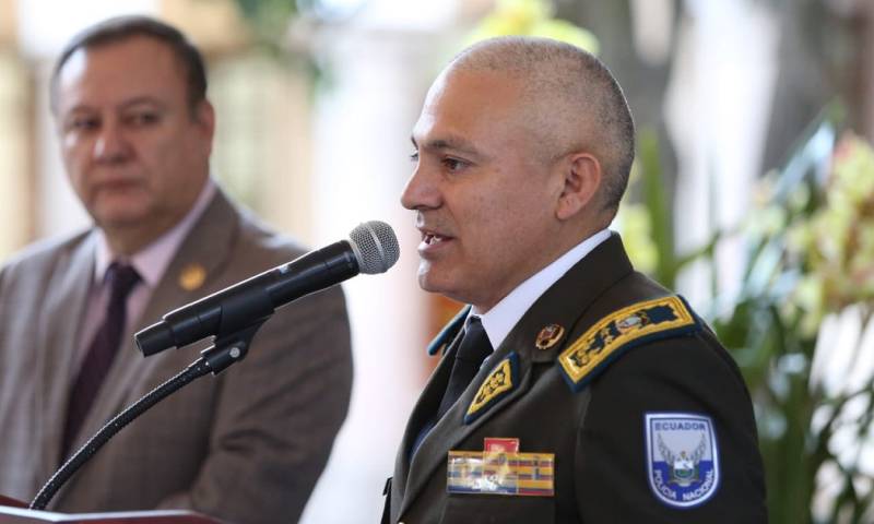 El comandante de la Policía, Fausto Salinas, precisó que Colombia investiga la muerte de "JR"  / Foto: cortesía Policía Nacional 