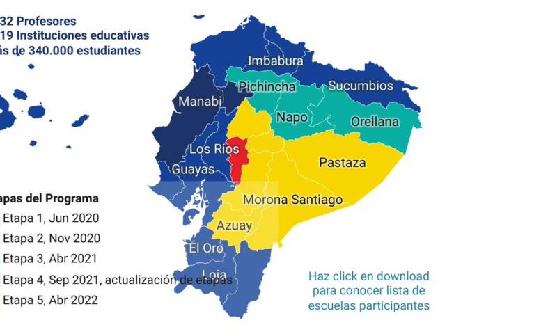 Con esta nueva convocatoria, ‘Ecuador Habla Inglés’ alcanza su objetivo de apoyar a educadores públicos en todo el país / Imagen: cortesía Embajada de los Estados Unidos