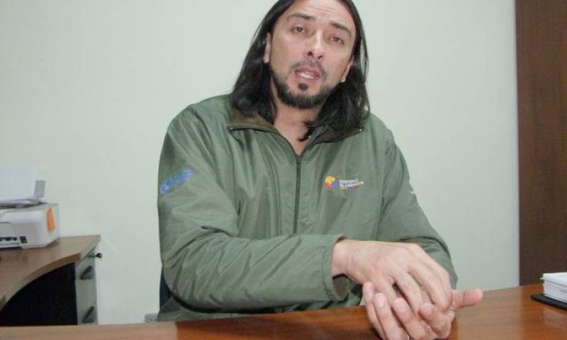 Juan Pablo Rivera, coordinador zonal del Ministerio del Ambiente, expresa sus preocupaciones en torno al tema. Foto: El Mercurio