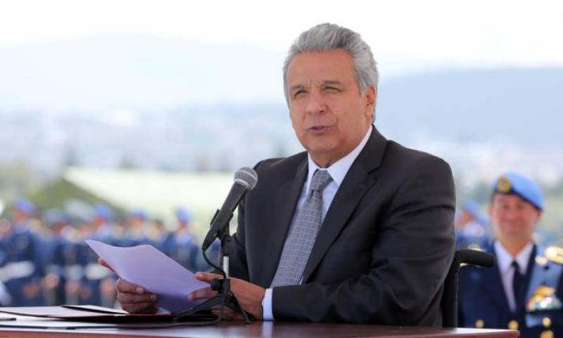 Imagen referencial. Lenín Moreno, presidente de Ecuador. Foto: Expreso