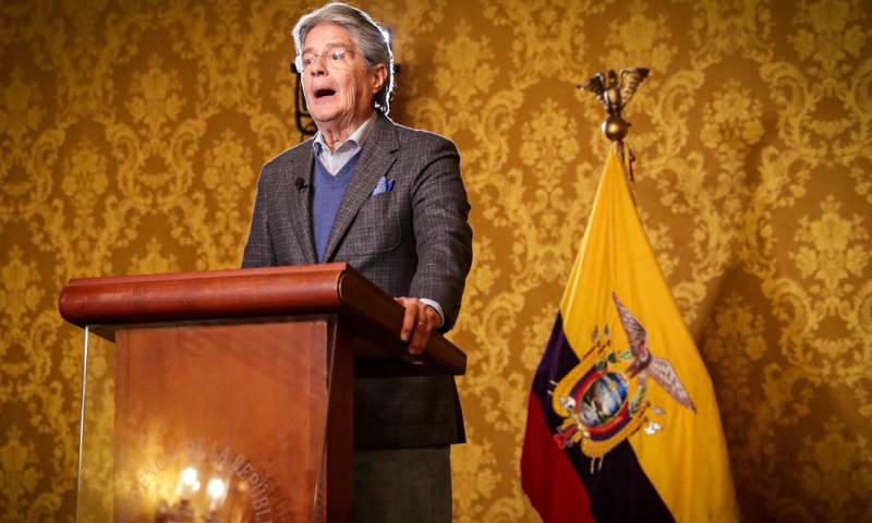 Lasso dijo que el Gobierno presentará su denuncia ante la Fiscalía General del Estado y la queja respectiva al Consejo de la Judicatura / Foto: cortesía Secretaría de Comunicación de la Presidencia