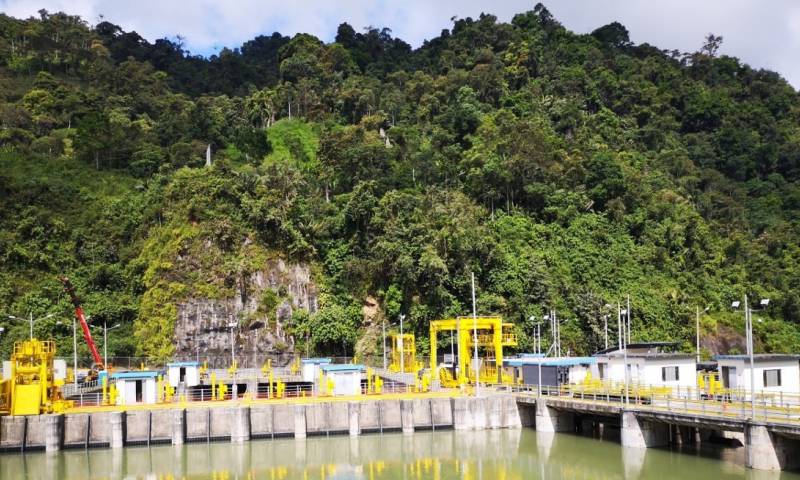 La obra es un cúmulo de problemas que ha traído dos demandas al Estado ecuatoriano / Foto: cortesía CELEC