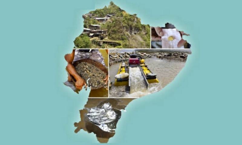 Ecuador presentó plan para eliminar mercurio en actividades extractivas / Cortesía del Ministerio de Ambiente