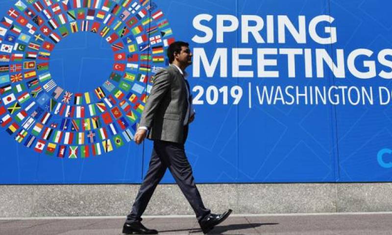 región que decrecerán 2428 La asamblea de primavera del FMI y del Banco Mundial se cumple en Washington. Foto: El Comercio
