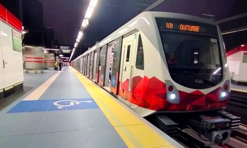 El Alcalde dijo que el Metro de Quito,  será uno de los medios de transporte más importantes y modernos de la ciudad / Foto: cortesía Metro de Quito