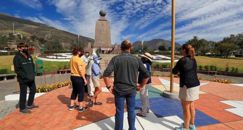 Ecuador espera más de un millón de desplazamientos por megapuente turístico / Foto: EFE