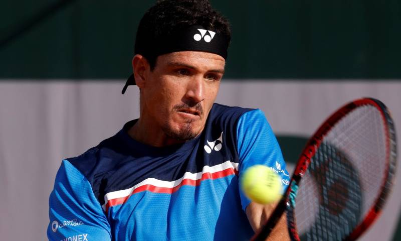 Emilio Gómez gana su primer partido de la fase de calificación en Roland Garros / Foto: EFE