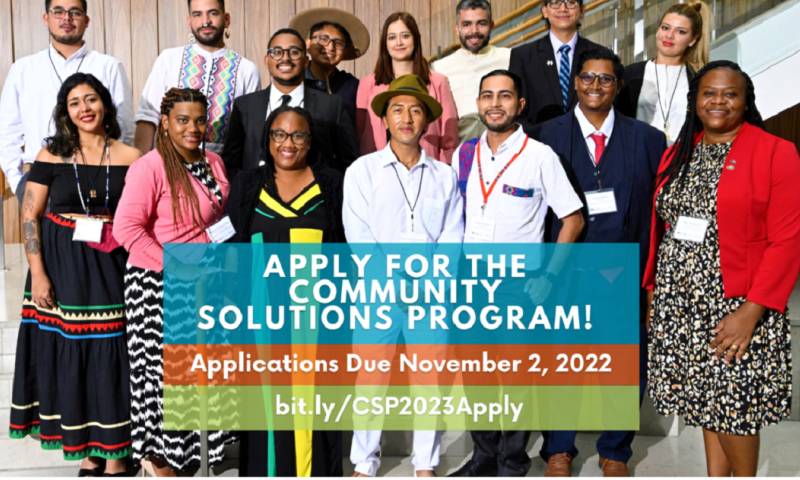La convocatoria para aplicar al Programa de Soluciones Comunitarias 2023 está abierta hasta el 2 de noviembre de 2022 / Foto: cortesía Embajada de Estados Unidos