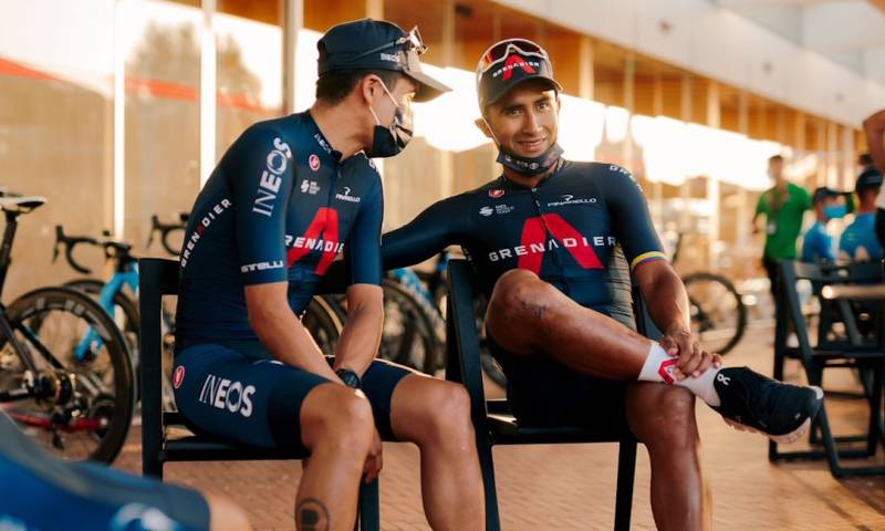 Carapaz, Narváez, Caicedo y Cepeda competirán en la Vuelta a España / Foto: EFE