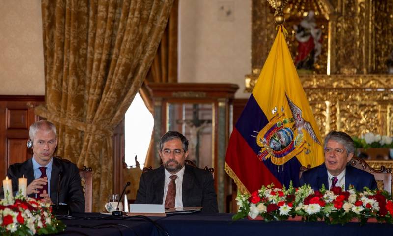 Ecuador presenta portafolio de inversiones a secretario de Estado francés / Foto: EFE