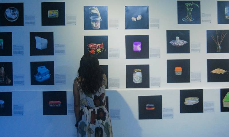 'Fabular', arte de carbono neutro, imagina el futuro ecosostenible en Ecuador / Foto: EFE