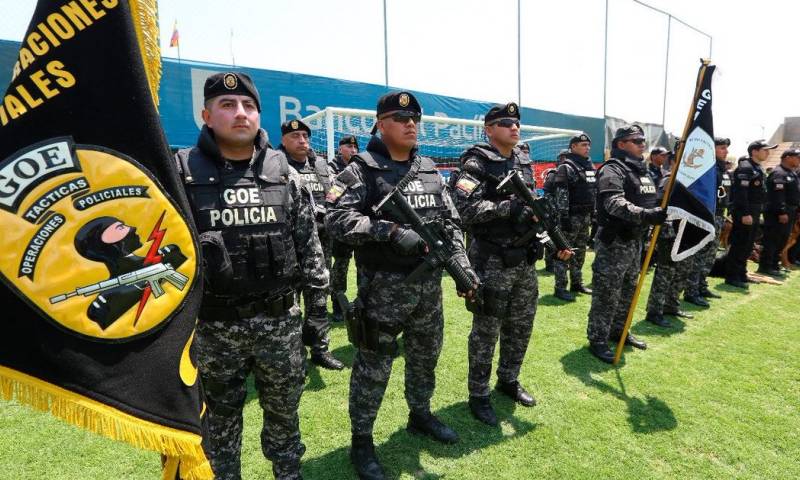 El ‘Entrenamiento en Técnicas de Investigación Posteriores a la Explosión’ que se realizó en Guayaquil arrancó el 7 de noviembre y concluyó el 18 de noviembre / Foto: cortesía Embajada de EE.U.¡U. 