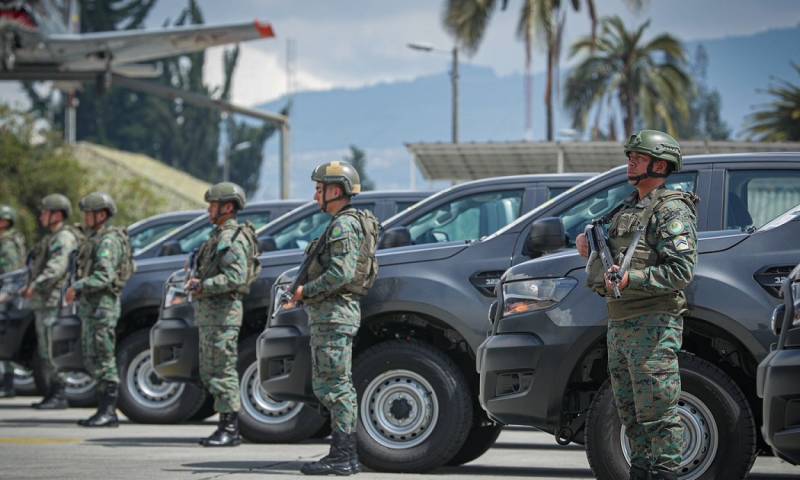 94 vehículos blindados serán utilizados para combatir el crimen / Foto: cortesía Presidencia de la República