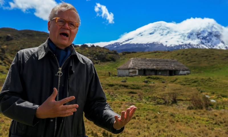 Reparan la Casa de Humboldt en los Andes para explicar el cambio climático / Foto: EFE