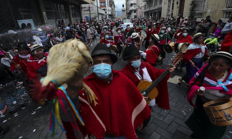 Casi dos millones de personas se movilizaron durante el carnaval / Foto: EFE