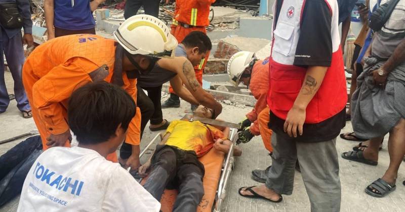 El sismo también se sintió en países vecinos como Tailandia / Foto: EFE