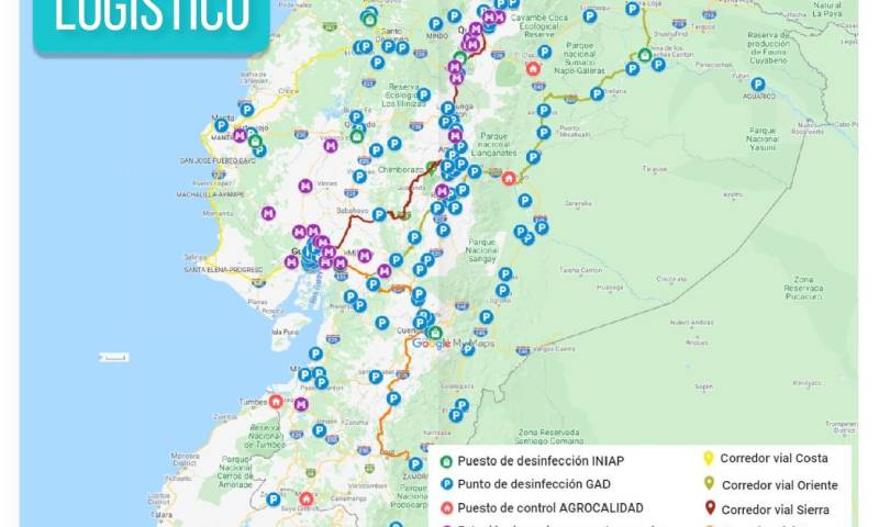 La logística en el contexto de la Pandemia / Cortesía del Ministerio de Agricultura y Ganadería