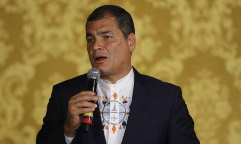 Expresidente de la República, Rafael Correa. Foto: Expreso