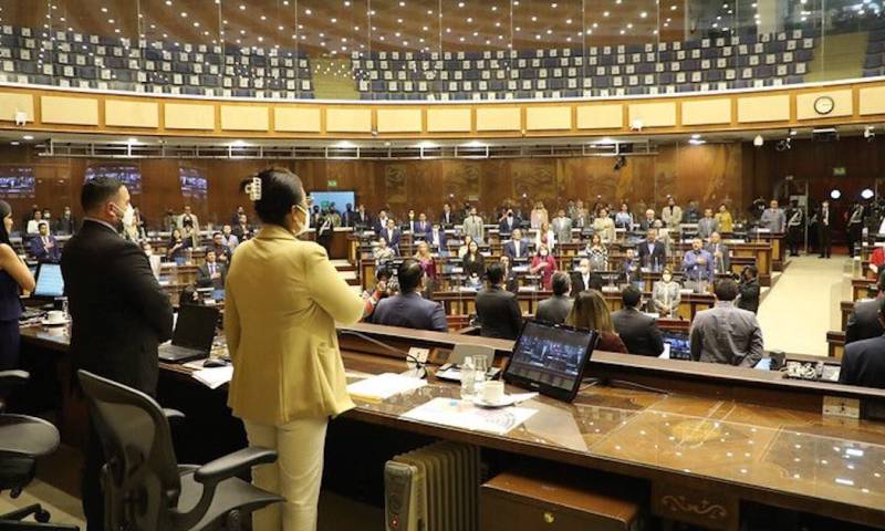 La Asamblea Nacional concedió amnistía a Leonidas Iza, Paola Pabón, entre otros / Foto: cortesía Asamblea Nacional