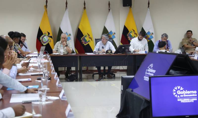 El presidente Guillermo Lasso, anunció que el toque de queda de ocho horas que fijó en esas tres jurisdicciones se reducirá a seis horas, entre las 23.00 y las 5.00  / Foto: cortesí Presidencia 