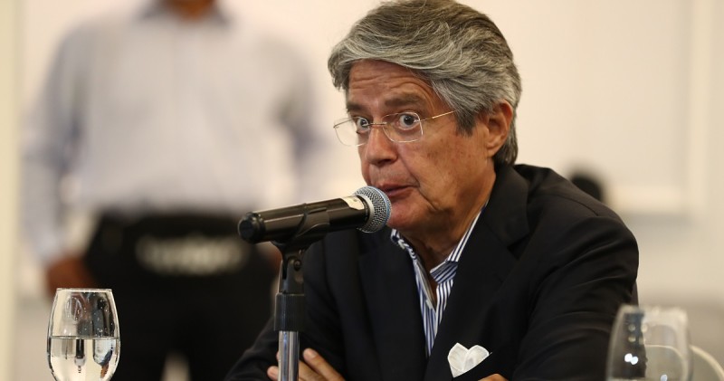 Lasso ha empezado a sufrir el rigor del mandato, sobre todo en el último mes, cuando asomaron todas las amenazas juntas. / Foto: EFE