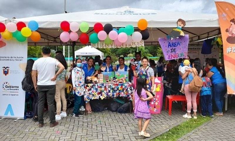 Este evento estuvo abierto al público en general y se desarrolló desde las 10 am en el Parque Recreativo Nueva Loja / Foto: cortesía MIES