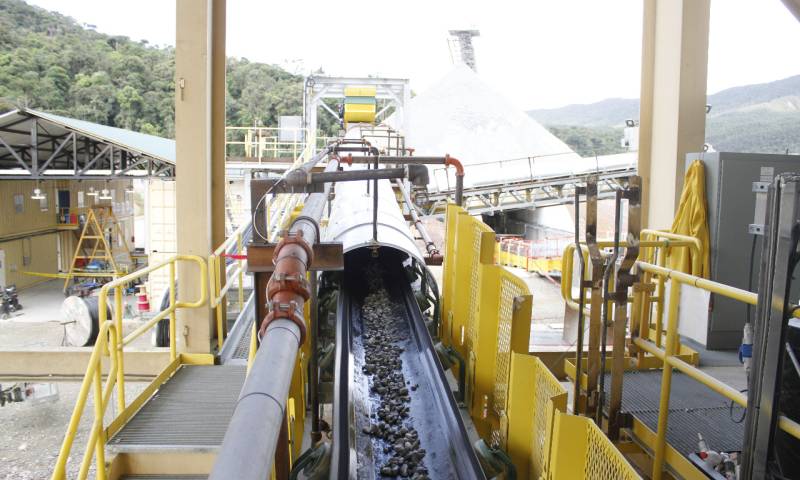 Barbasco se encuentra aproximadamente a siete kilómetros al sur de la mina de oro Fruta del Norte en la provincia de Zamora Chinchipe. Foto: Lundin Gold