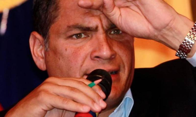 Bajo el régimen del presidente Rafael Correa, la economía de Ecuador ha quedado en ruinas. AP 