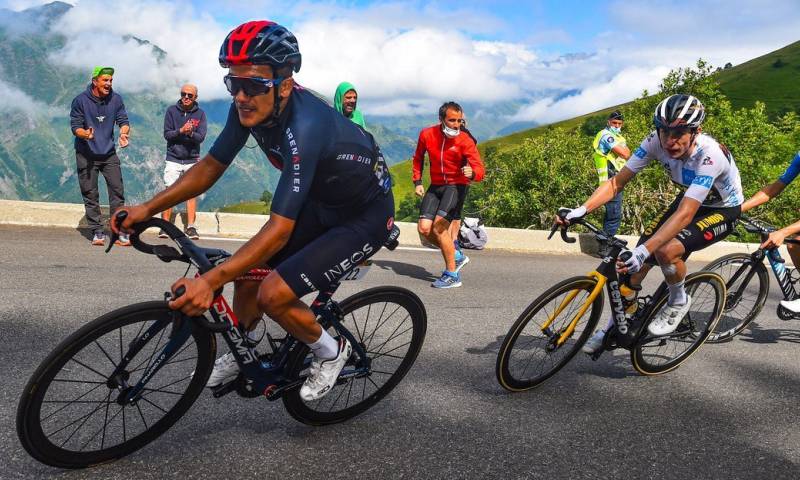 Carapaz sigue haciendo historia en el Tour de Francia / Foto: cortesía Richard Carapaz
