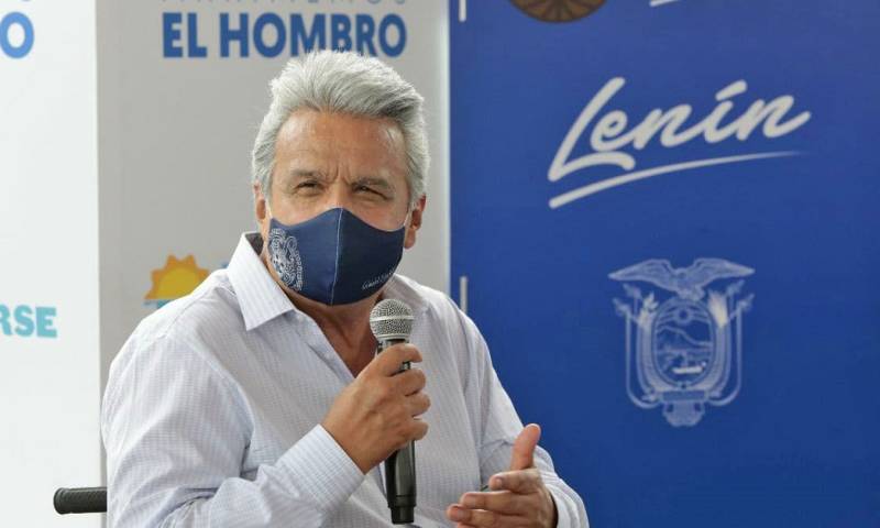 Lenín Moreno dice que ministro Zevallos no tenía plan de vacunación / Foto: Cortesía de la Presidencia