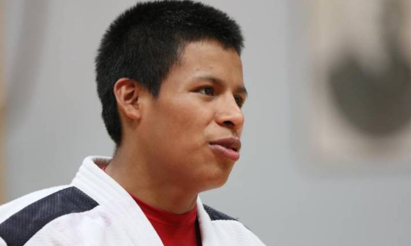 Emanuel Saant, un guerrero shuar que hace del judo la disciplina para ser mejor cada día. Foto: Extra