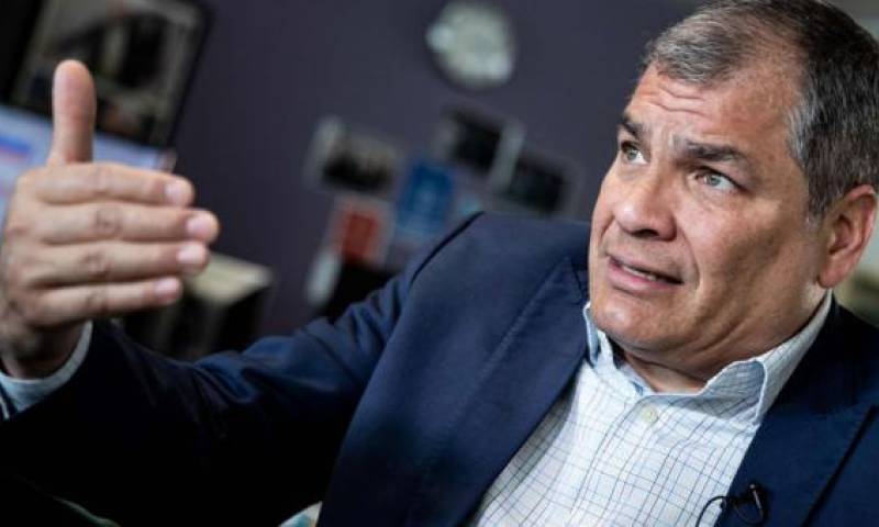 Desde el 2015, el expresidente Correa hacía publicaciones en esa plataforma virtual. Foto: El Comercio