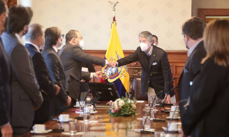 Lasso disfruta de aprobación del 74,1 % en primeros 100 días de gobierno / Foto: cortesía Presidencia