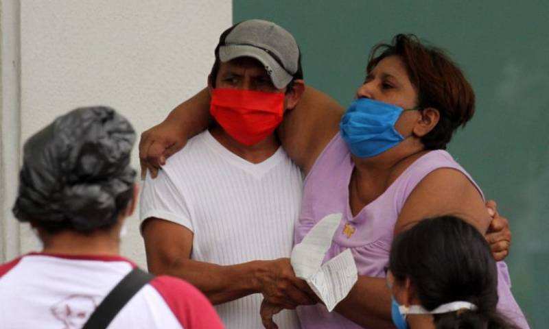 El virus está castigando con fuerza a la provincia de Guayas y su capital, Guayaquil. Foto: AFP