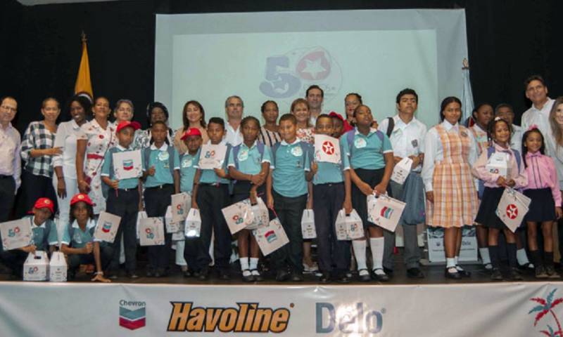 Chevron suma 2.000 niños beneficiados en San Andrés en 18 años de inversión social / Foto: La República 
